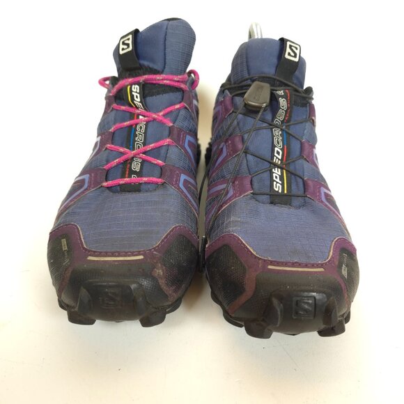 Salomon Speedcross 3 Women’s Trail Running Shoes Purple Pink 383094 Size 8 US - Picture 2 of 10